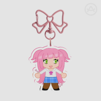 N.icoLE Chibi Keychain