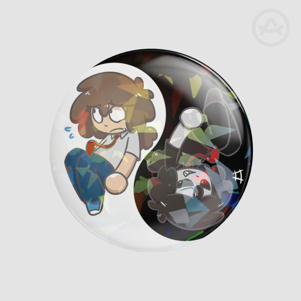 Freddy y Fred FNAFHS Badge