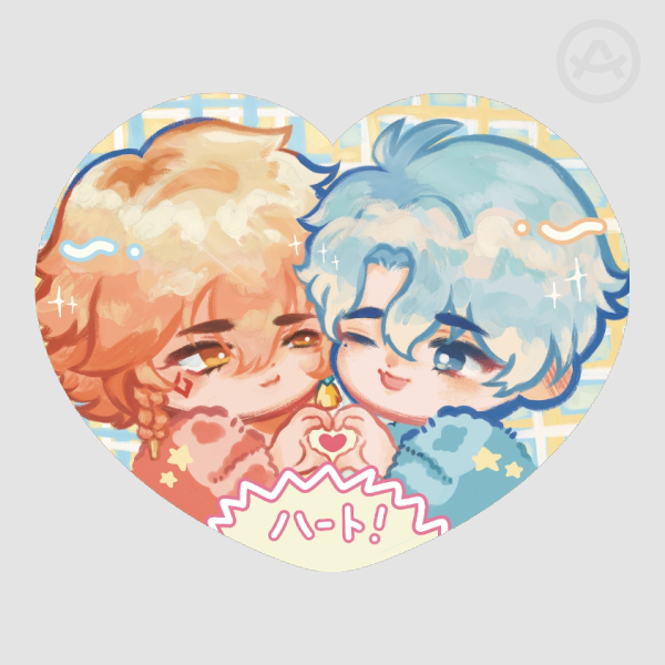 Phaidei Heart Sticker