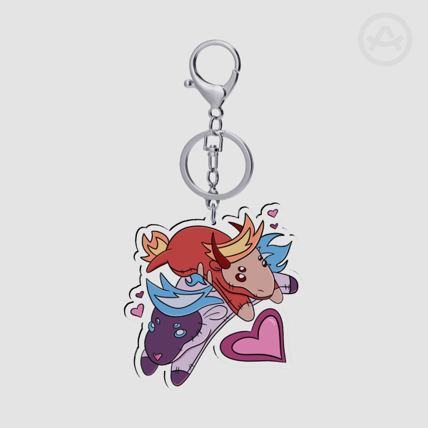 Hellhorse Plush Keychain