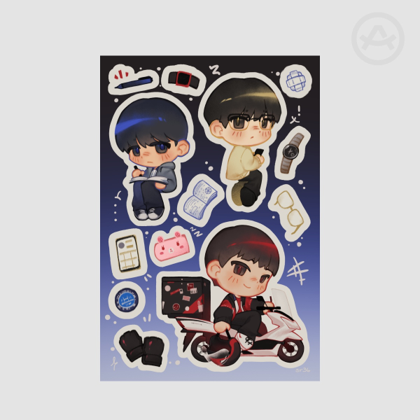 Byuksan Sticker Sheet