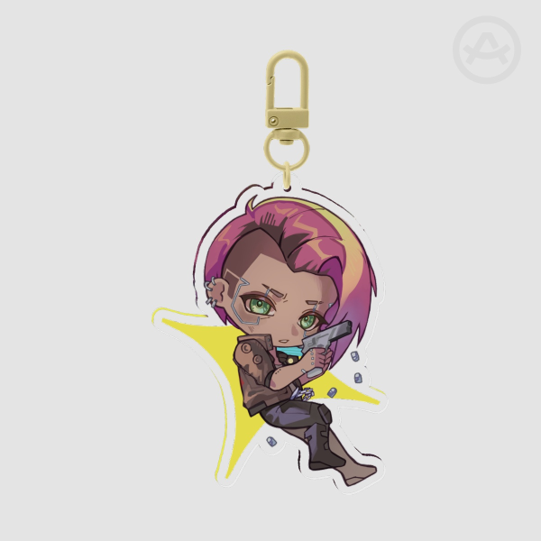 Cyberpunk 2077 | V (female) Acrylic Keychain