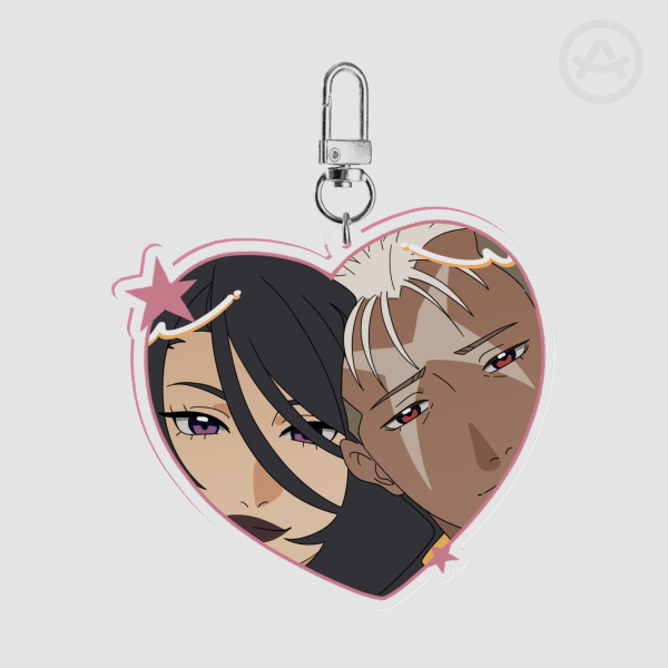 ScarLust Clear Acrylic Keychain