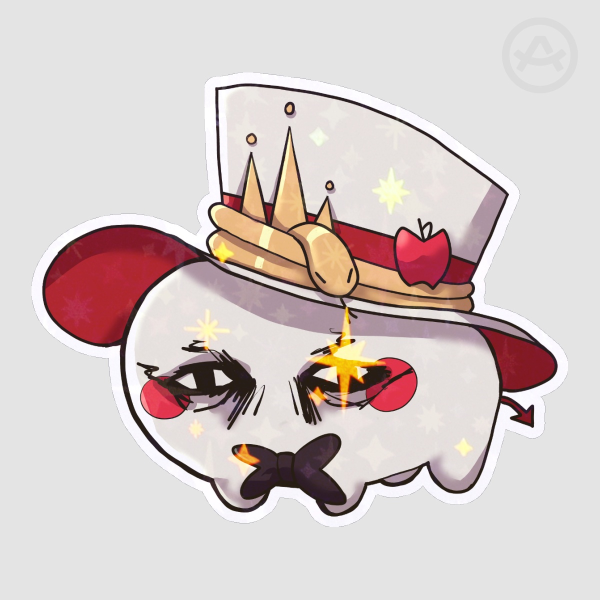 Lucifer Wtf Creature Sticker
