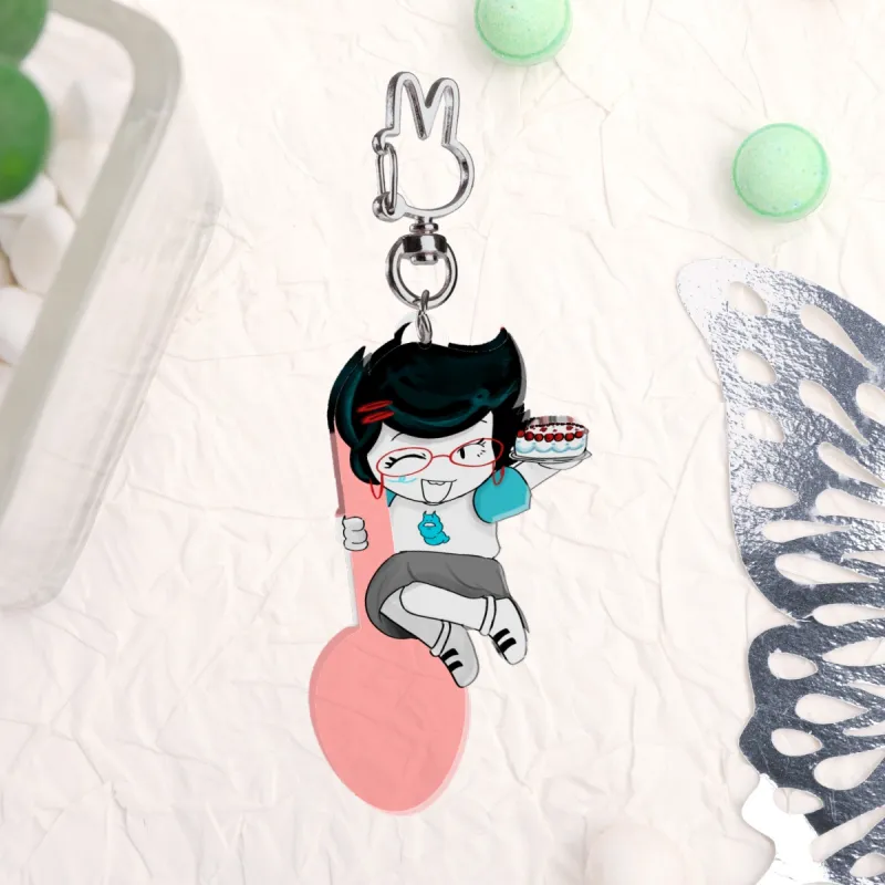 Jane Keychain Jane Spoon utensil keychain by rossesartz - ACGGOODS