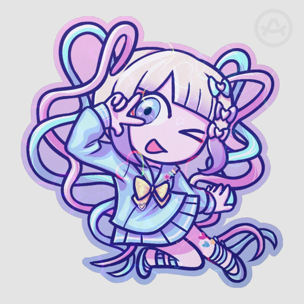 Kangel Peace Sing - NSO Die Cut Sticker