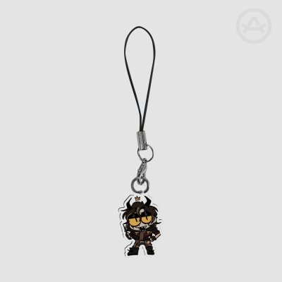 Crow Phone Charm