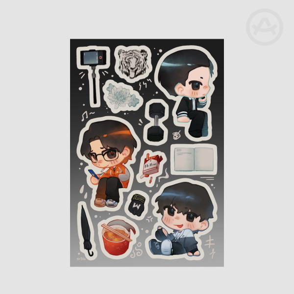 Union & Misc. Sticker Sheet