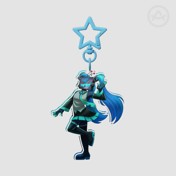 Voxune Miku Keychain