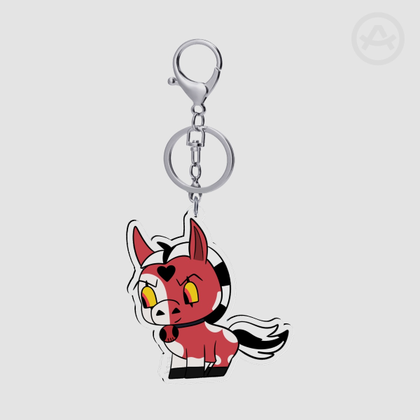 Blitzø Chibi Horse Keychain