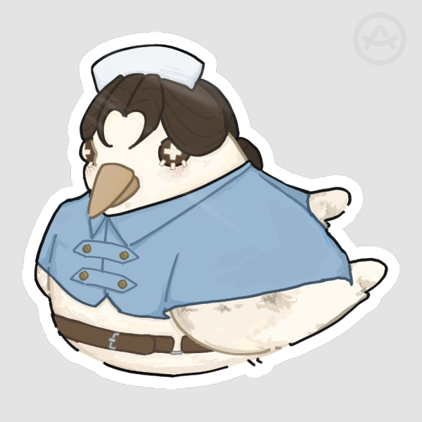 Emily/Lydia IDV bird sticker