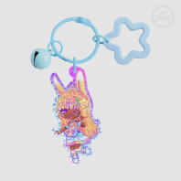 Magical Girl Jam Peanut Keychain