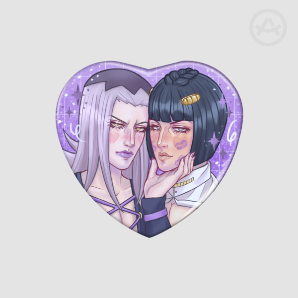 JJBA BRUABBA HEART PIN