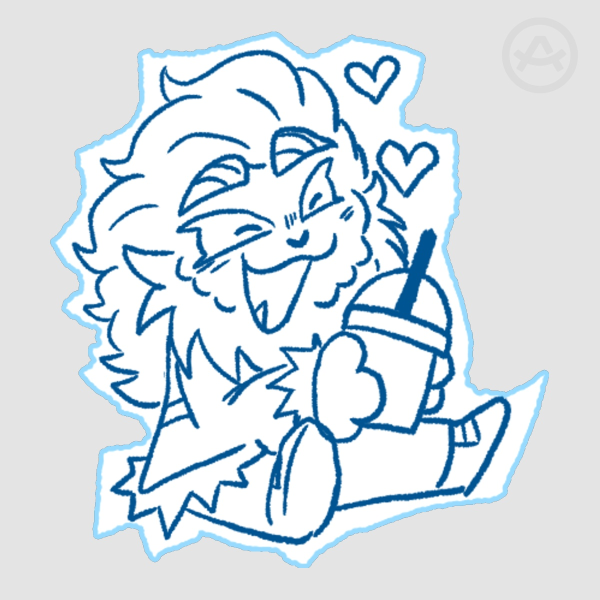 Freddy Slushie Sticker