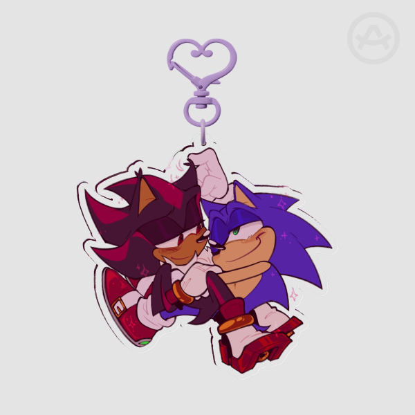 Sonadow Clear Acrylic Keychain