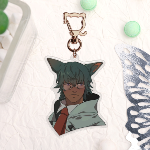 Koana  Epoxy Clear Acrylic Keychain