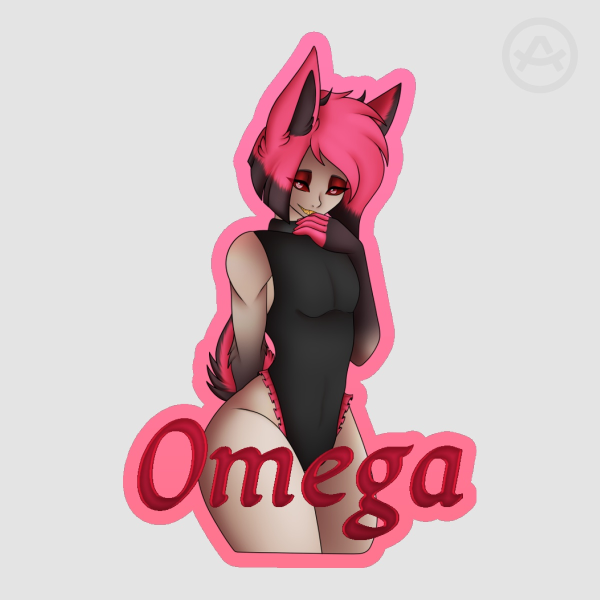 Alastor Omega Sticker