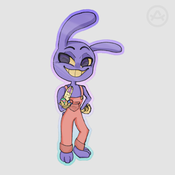 Jax Easter Sticker