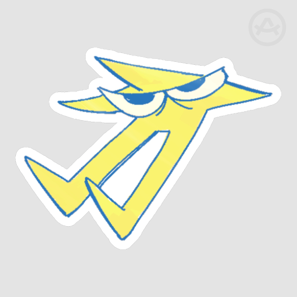 Original Starwalker Die Cut Stickers