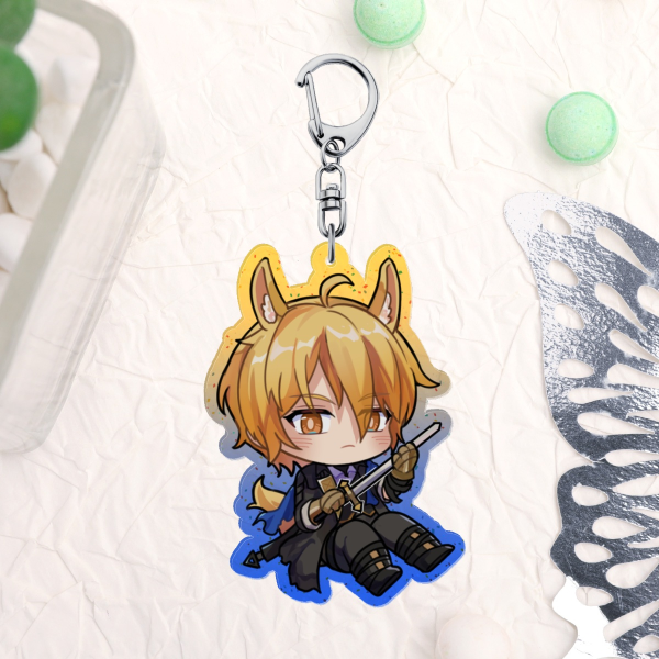 [ AK Fanmerch ] Mlynar Glitter Keychain