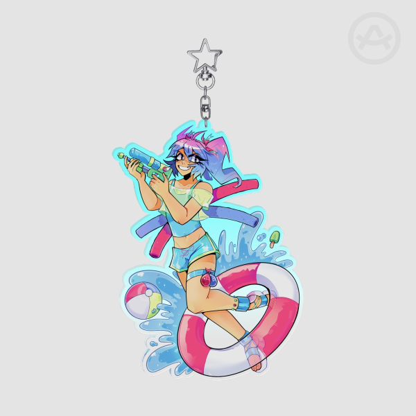 Summer Woomi Keychain