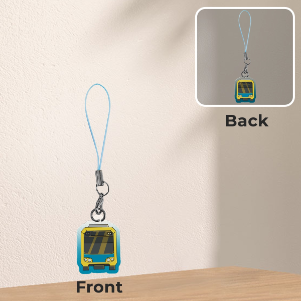 Melbourne Trains - Xtrap’ 100 Phone Charm