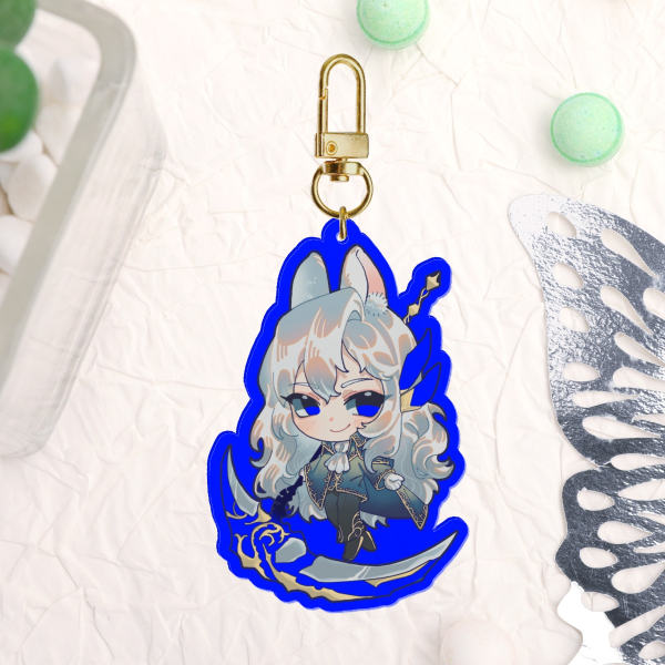 [Library of Ruina] Argalia Clear Acrylic Keychains