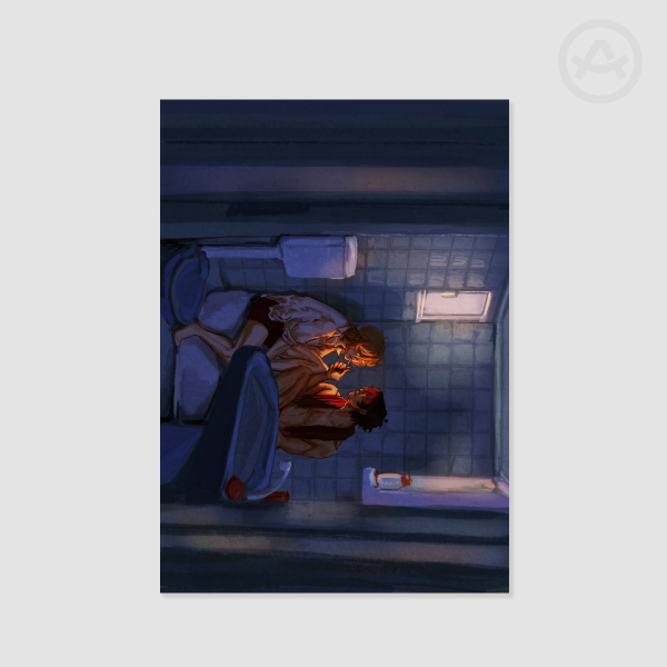 Shuake sharing a cigarette