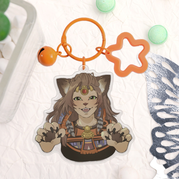 Wuk Lamat Epoxy Clear Acrylic Keychain