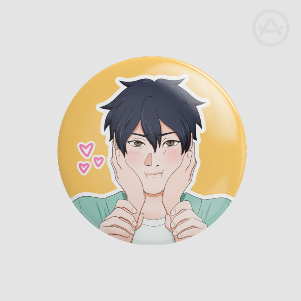 Squished Nao Badge  (glossy)