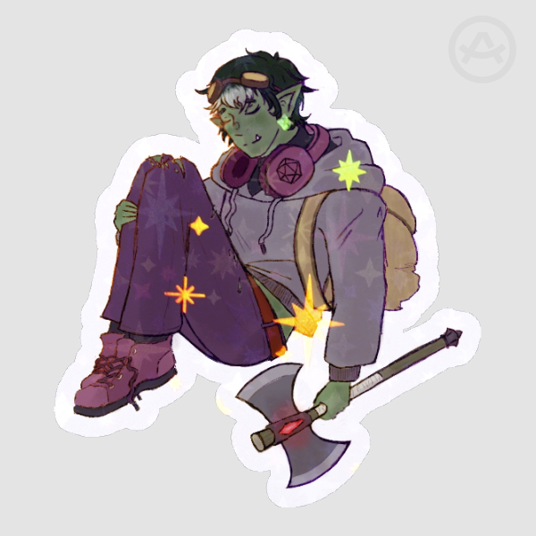 Gorgug (Dimension 20) - Die Cut Stickers