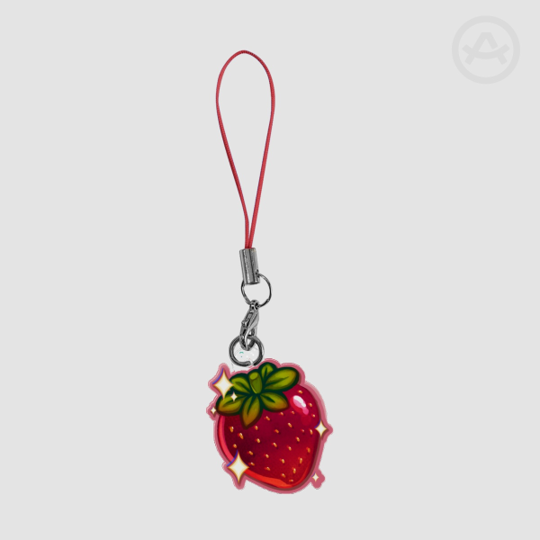 🍓Strawberry Phone Charms