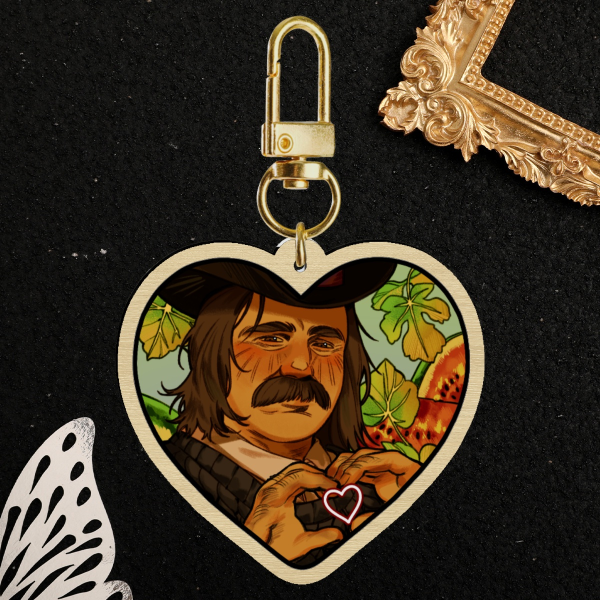 Simon Pearson WOOD KEYCHAIN (RDR2)