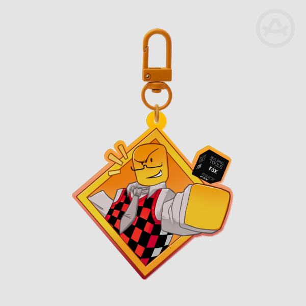 Devesto Colored Edge Acrylic Keychains