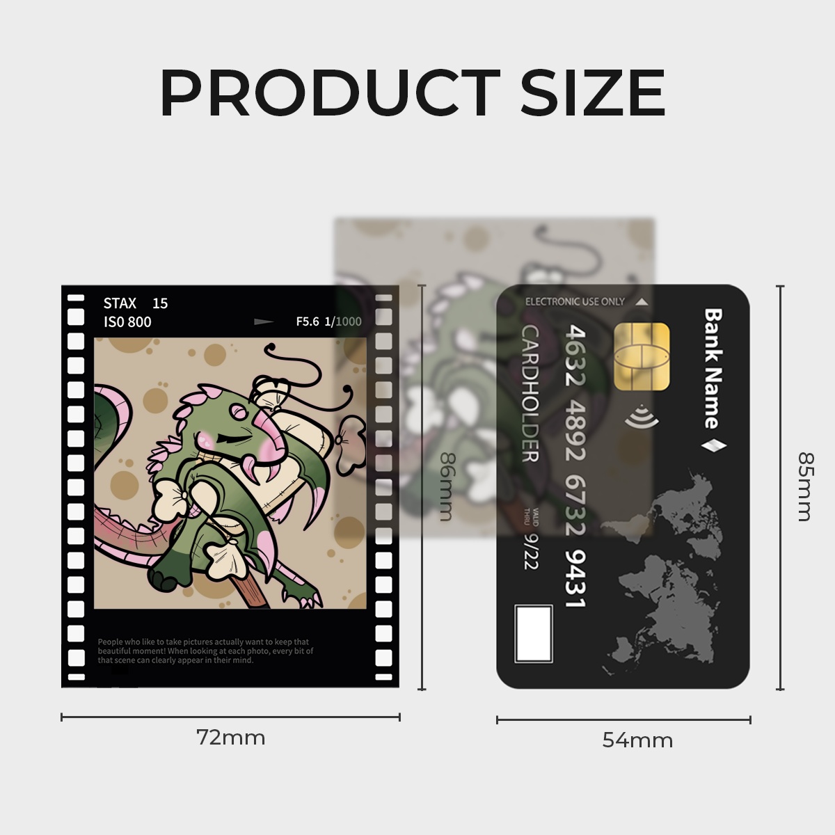 Dr. Feng -Sleeping - Film Polaroid Photocards