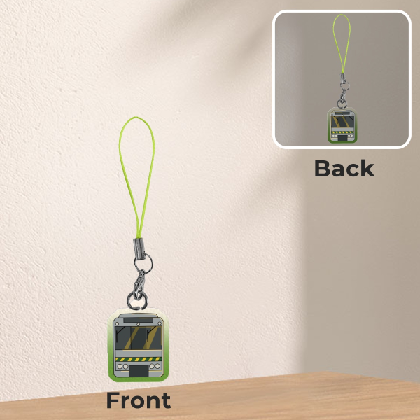 Melbourne Trains - 4D Phone Charm