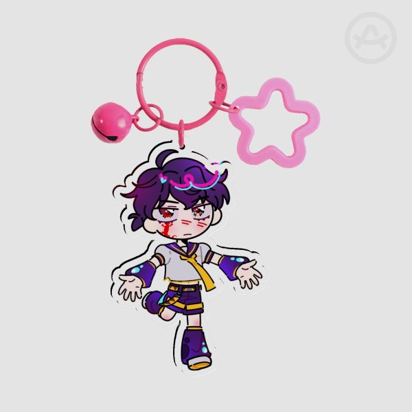 [MSCH] Han Yoohyun/Len Kagamine Acrylic Keychain