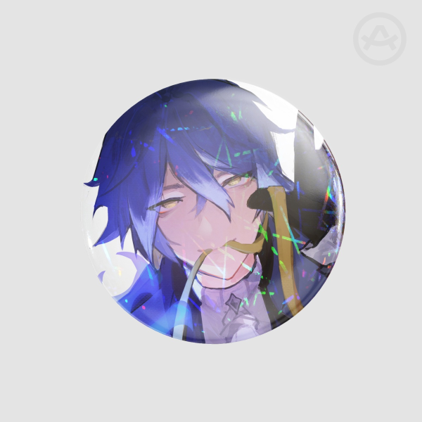 Flins Button [Genshin Impact] | 7.5 cm