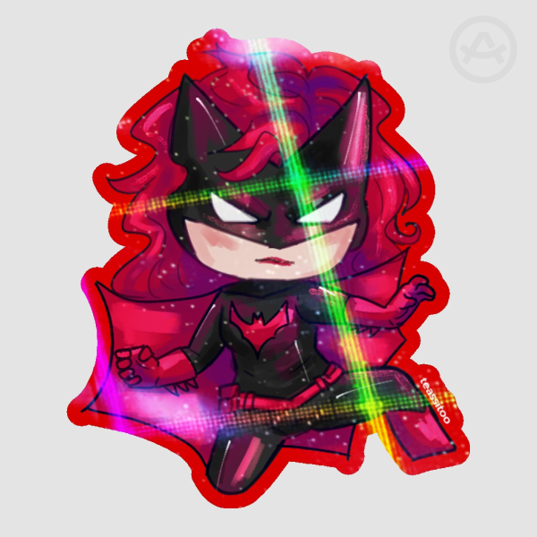 Batwoman - die cut sticker