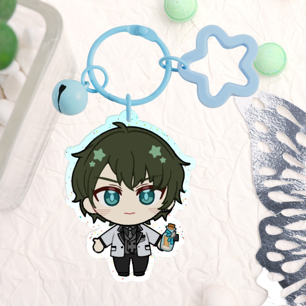 [ TKDB Fanmerch ] WOL Ren Minimini Glitter Keychain