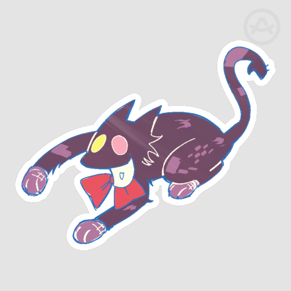 Pluey Die Cut Stickers