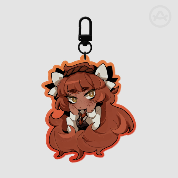 ISHMAEL  Colored Edge Acrylic Keychain