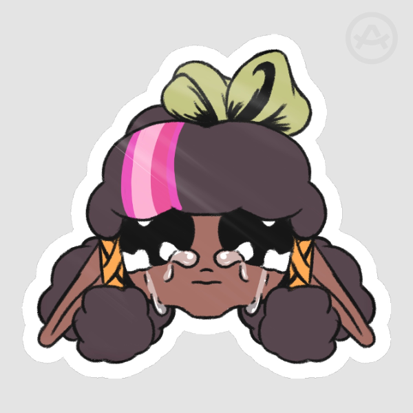 Yuri Cry Sticker