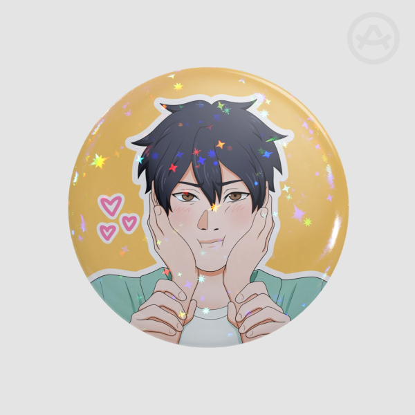 Squished Nao Badge (starry)