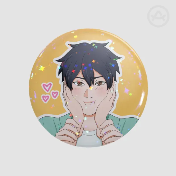 Squished Nao Badge (starry)