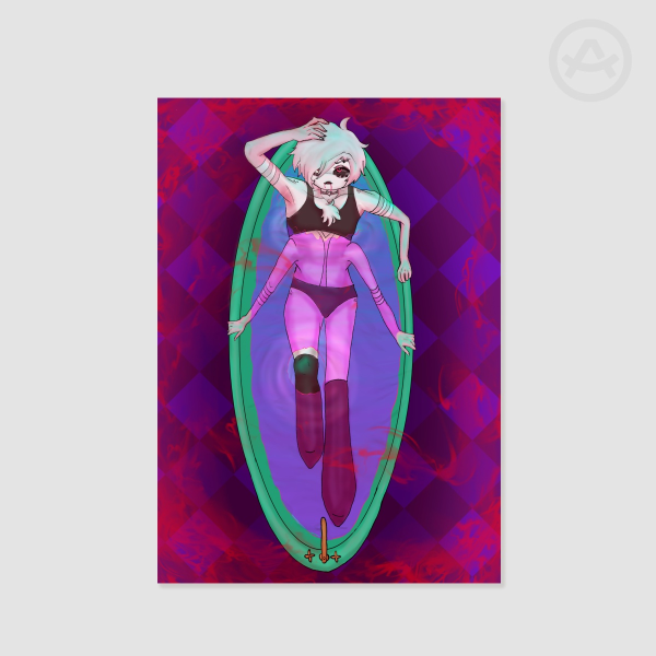 Sunken Desire- Angel Dust Poster