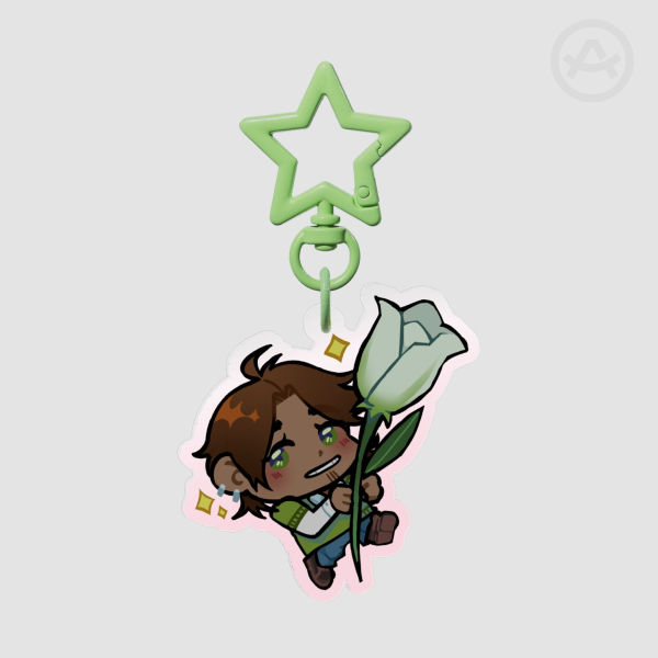 Shin - Tulip Keychain -  Garden of Creation Collab