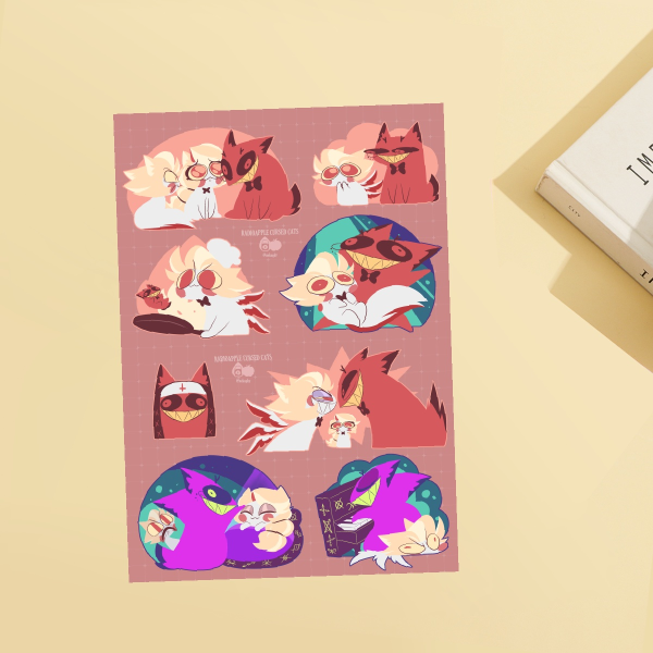 RadioApple Stickers Sheet