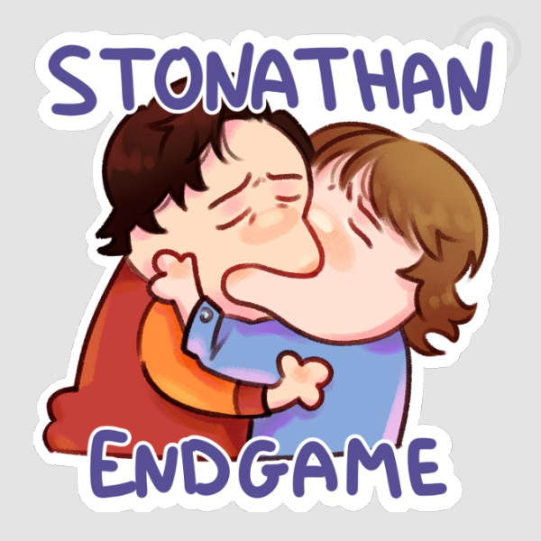 Stonathan (Steve Harrington/Jonathan Byers ST) - Die Cut Stickers