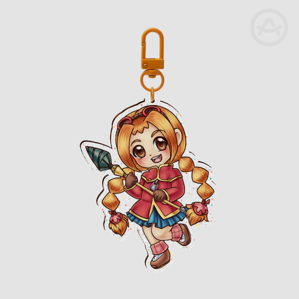 Parin Glitter Acrylic Keychains